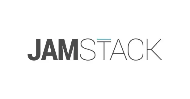 Diagrama de la arquitectura JAMstack: JavaScript, APIs y Markup compilado